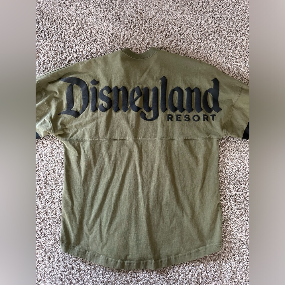 Disneyland Adult Spirit Jersey - Olive Green - Picture 2 of 4